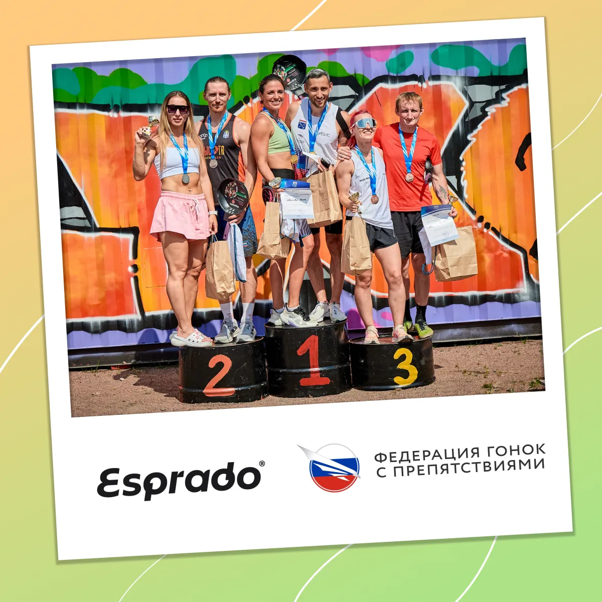 Esprado х Чемпионат Ленинградской области по гонкам с препятствиями!